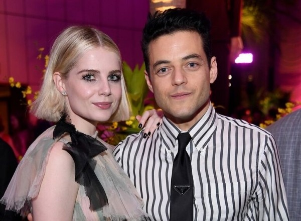 Рами Малек поддержал Люси Бойнтон на премьере &laquo;Политика&raquo;